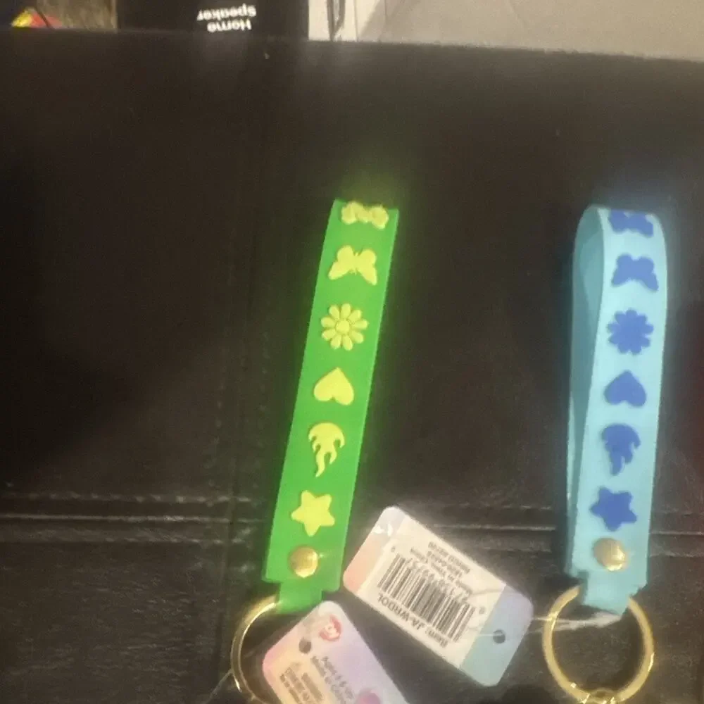 Lot of 3 Toy Network The Doll Collection Silicone Wristlet Keychains New Tags